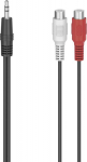Kaabel Hama 3.5mm - 2RCA socket