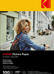 Kodak Picture Paper 230g 11.8 mil Glossy 4/6x100 (9891164)