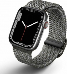 Uniq Belt UNIQ Aspen Apple Watch 4/5/6/7/SE 44/45mm Braided DE szary/pebble gray