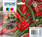 EPS Epson 503XL Multipack - 4er-Pack - XL - Schwarz
