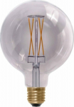 SEGULA LED Globe 125 smokey grau E27 5W 1900K dimmbar