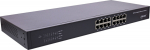 Switch InLine InLine&reg; Gigabit Network Switch 16-Port, 1Gb/s, 19'' 1U, metal, fanless