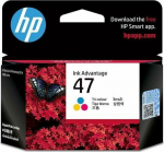 Tusz HP HP original ink / Ink 6ZD61AE, HP 47, tri-color, HP DeskJet Ink Advantage 4800, 4828