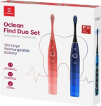 Oclean Electric Toothbrush Find Dou Set red/blue