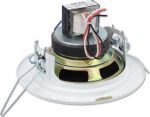 Omnitronic CS-4W Broadband in-wall speaker, white 1 St