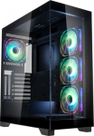 Kolink Unity Peak ARGB Midi-Tower Showcase, Tempered Glass - schwarz