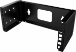 Lanview 10" 2U Open Frame Rack Wall, Mount - Black