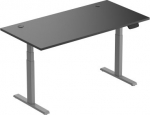 Adjustable Height Table Up Up Thor Gray, Table top L Black
