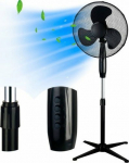 Extralink Bryza ESF-40D-BL Black Stand Fan, 3 Blades, 3 Speeds