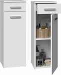 Topeshop NEL V DS BIEL bathroom storage cabinet White