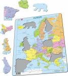 Larsen Political Europe Map Puzzle Maxi