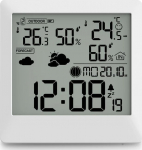 Hama PALAWAN WEATHER STATION THERMOMETER HYGROMETER WHITE