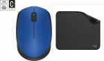 Log Logitech mouse M171 niebieski (910-004640) + Studio Series - GRAPHITE (956-000049)