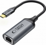 TECH-PROTECT ULTRABOOST ADAPTER TYPE-C TO ETHERNET RJ45 1000MBPS BLACK