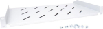 Universal rack shelf Getfort 19 cali 1U 270mm Szara