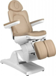 ELECTRIC COSMETIC CHAIR. AZZURRO 870S PEDI 3 MOTOR. CAPPUCCINO