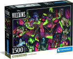 Clementoni Puzzle Compact Disney Villains 1500 element&oacute;w (31744)