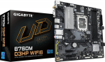 Gigabyte B760M D3HP WIFI6 - Motherboard - micro ATX - LGA1700-Sockel - B760 Chipset - USB-C 3.2 Gen 1, USB 3.2 Gen 1 - Gigabit LAN, Bluetooth, Wi-Fi 6 - Onboard graphics (CPU is required) (B760M D3HP WIFI6)