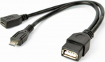 CABLE USB OTG AF +MICRO BF TO/MICRO BM A-OTG-AFBM-04 GEMBIRD