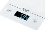 Adler | Kitchen scales | AD 3170 | Maximum weight (capacity) 15 kg | Graduation 1 g | Display type LCD | White