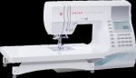 Singer Quantum Stylist 9960 Sewing machine Gray White
