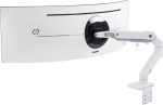 ERGOTRON HX DESK MONITOR ARM, WITH HD PIVOT WHITE