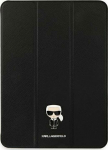 Pouch tablet Karl Lagerfeld Karl Lagerfeld KLFC11OKMK iPad 11'' Pro 2021 Book Cover czarny/black Saffiano Karl Iconic