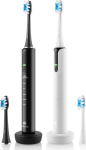 ETA Set of Electric Toothbrushes | ETA270990000 Sonetic | Rechargeable | For adults | Number of brush heads included 4 | Number of teeth brushing modes 5 | Black/White