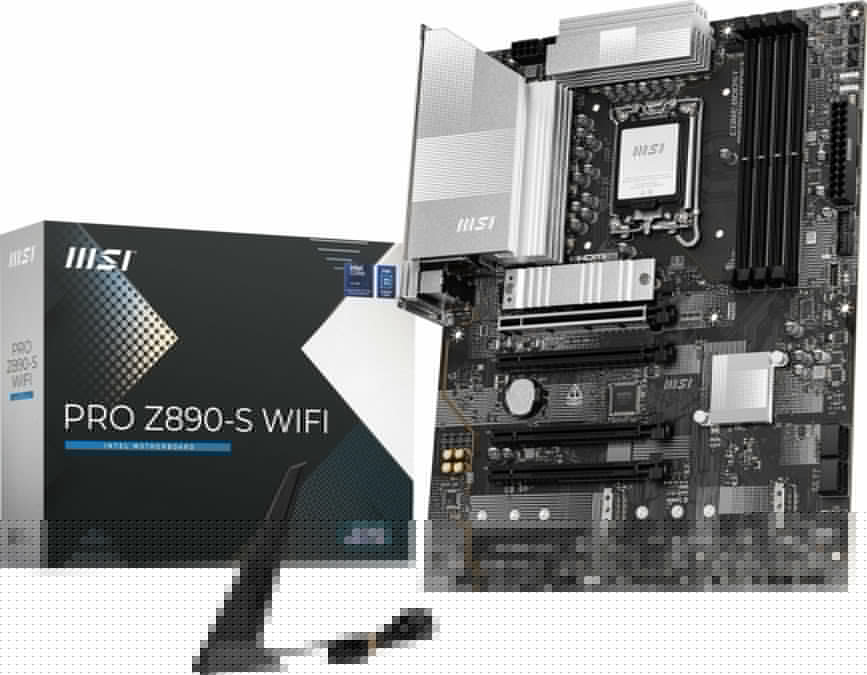 MSI PRO Z890-S WIFI motherboard Intel Z890 LGA 1851 (Socket V1) ATX