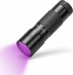 Battery flashlight LED UV Aluminum 395nm Montis MT156