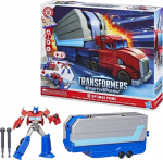 Hasbro Transformers Truck to Playset: Earthspark - Optimus Prime Battle Trailer (G0750)