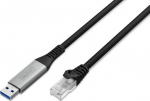 DIGITUS USB 3.2.RJ45 Ethernet Kabel 1Gbit/s 10 m