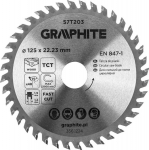 Graphite Circular saw blade, widiowa, 125 x 22.23 mm, 40 teeth