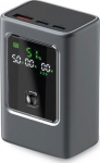 Powerbank SBS 10000mAh PD 35W z display LCD - szary
