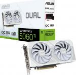 ASUS GeForce RTX 5060 TI 8GB DUAL OC WHITE Edition
