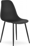 LEOBERT Scandinavian chair, black WAT do kitchen office dining room loft