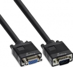 MediaRange VGA Verl&auml;ngerungskabel, 2m, Schwarz