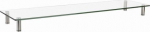 GEMBIRD Glass stand for monitor - size XL