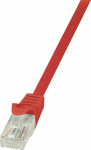 LogiLink Patchcord CAT 6 U/UTP EconLine, 2m, czerwony (CP2054U)