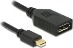 Delock Adapter mini DisplayPort 1.2, male <gt/> DisplayPort female