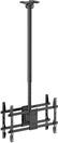 Equip Deckenhalterung 43"-86"/2TFT 50Kg R&uuml;cken->back black lite Retail