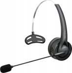 Logilink On-ear headset with microphone, bluetooth