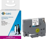 G&G Silk ribbon compatible with Brother TZe-R231