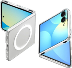 &Uuml;mbris AirSkin (MagFit), Samsung Galaxy Flip8, l&auml;bipaistev, Qi2/MagSafe toega, Spigen