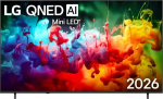 LG QNED 4K AI Mini LED TV | 43QNED70B3C | 43 | Smart TV | webOS | UHD | Black