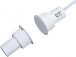 Sentek CH 03 L recessed magnetic contact for metal door, white