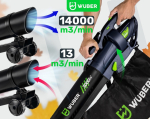 Electric leaf blower 3000 W with shredder 10:1 W43420 WUBER