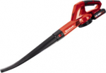 Einhell GE-CL 18 Li E Kit - 210 km/h - Schwarz - Rot - 18 V - Lithium-Ion (Li-Ion) - 0.65 h - 2 Ah