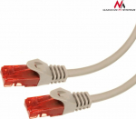 Maclean Patchcord, Cat6, 0.5m, szary (MCTV-300S)