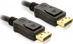 DELOCK Displayport Kabel DP -> DP St/St 3.00m schwarz 4K